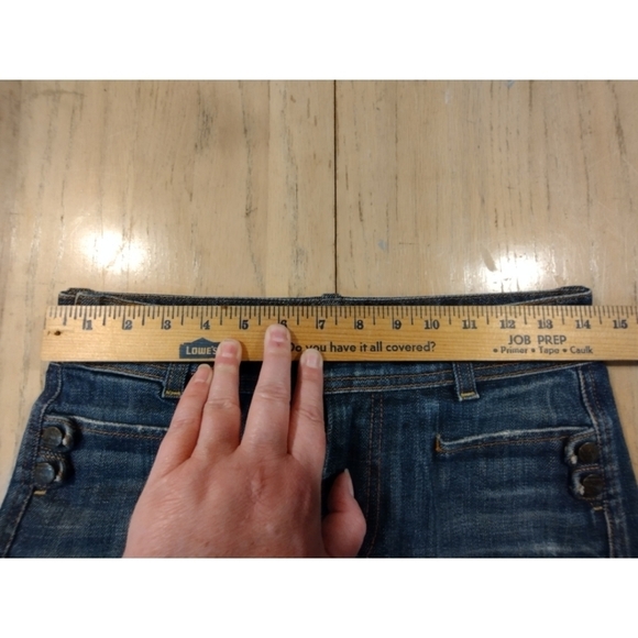 Citizens of Humanity distressed denim skirt - Picture 5 of 15